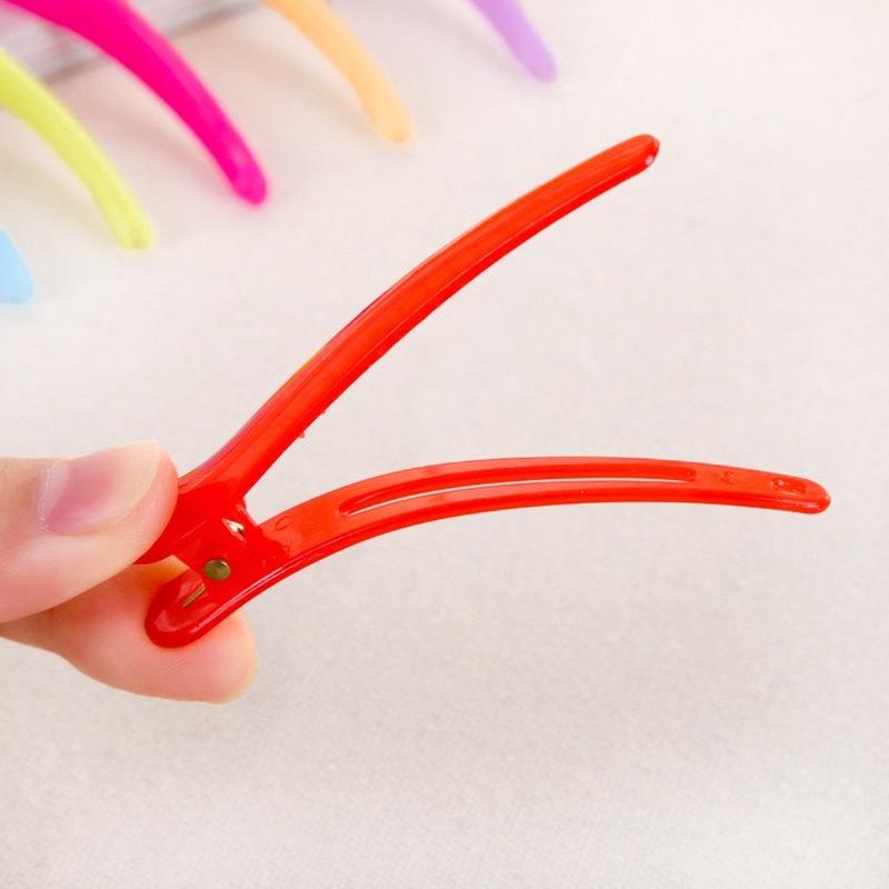 Kẹp tóc mỏ vịt thời trang Hàn Quốc MÀU HỒNG xinh xắn