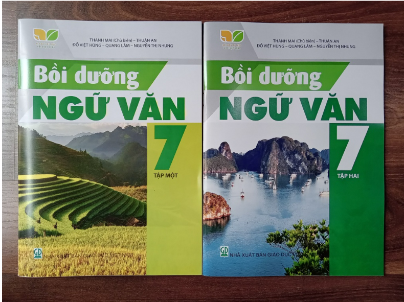 Sách - ComBo Bồi dưỡng Ngữ văn 7 tập 1 + tập 2