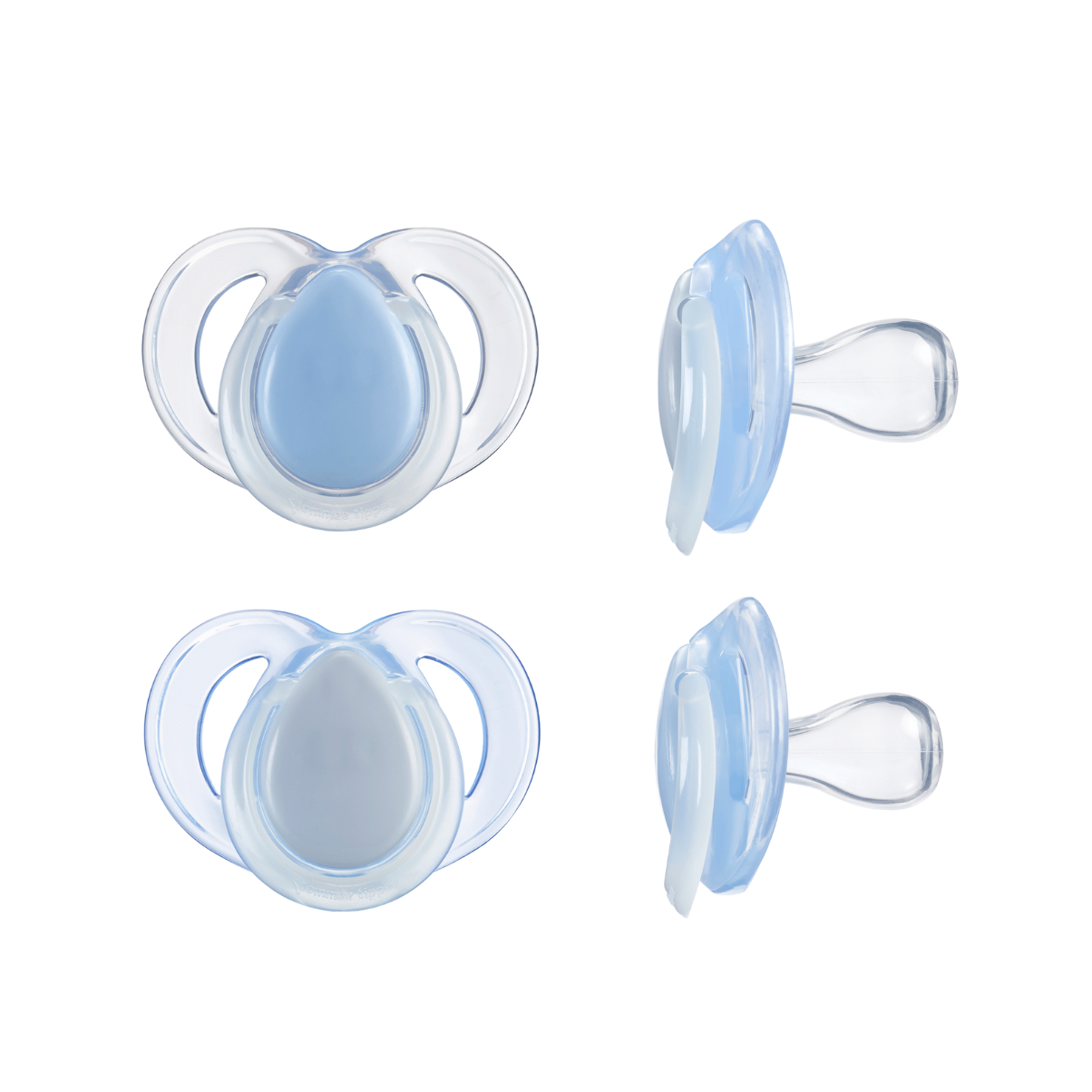 Ty Ngậm Dạ Quang Tommee Tippee Night Time Cho Bé 0-6, 6-18, 18-36 Tháng (Vỉ Đôi)