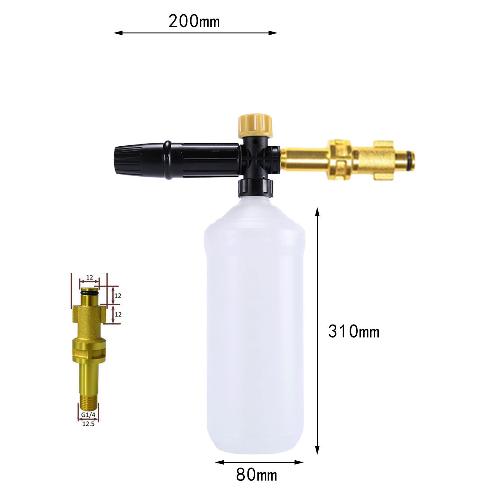 Manual Foaming Sprayer Foam Sprayer Car Wash Bottle Spraying Kettle Car Washer Foam Pot for Car Detailing Home Cleaning