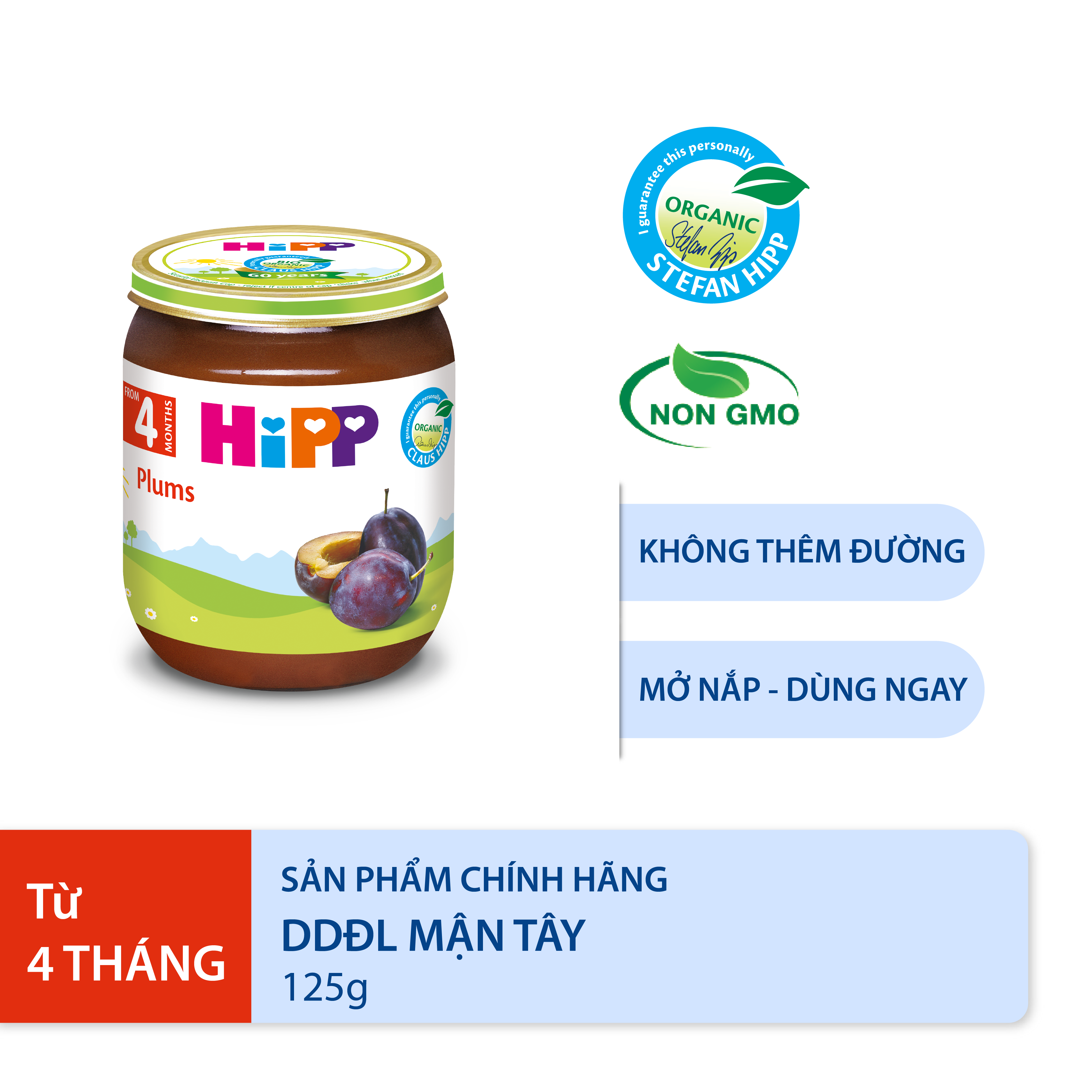 Combo ăn dặm HiPP Organic số 1: Ăn dặm khởi đầu