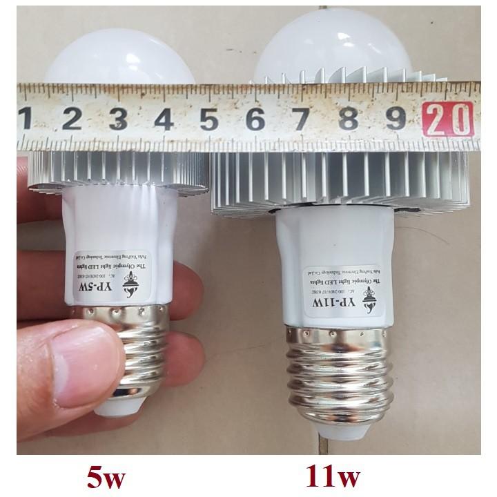 Bóng đèn LED cực xịn 5w, 7w, 11w sáng trắng E27