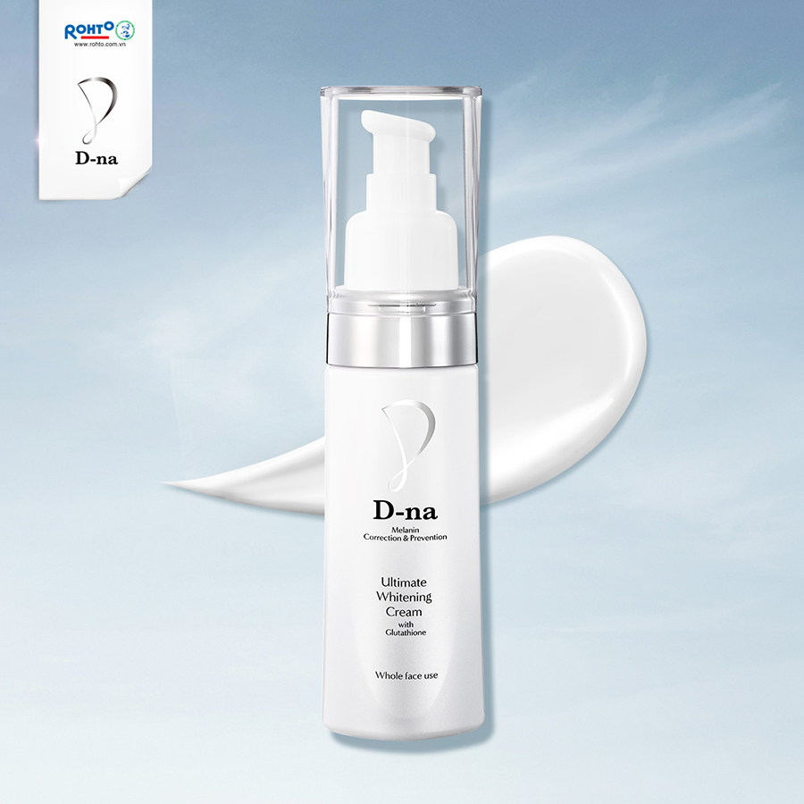 Kem dưỡng trắng toàn diện D-na Ultimate Whitening Cream