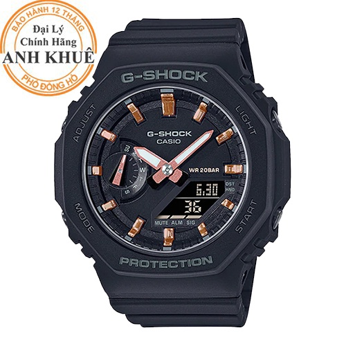 Đồng hồ unisex dây nhựa size nhỏ G-SHOCK Casio Anh Khuê GMA-S2100-1ADR