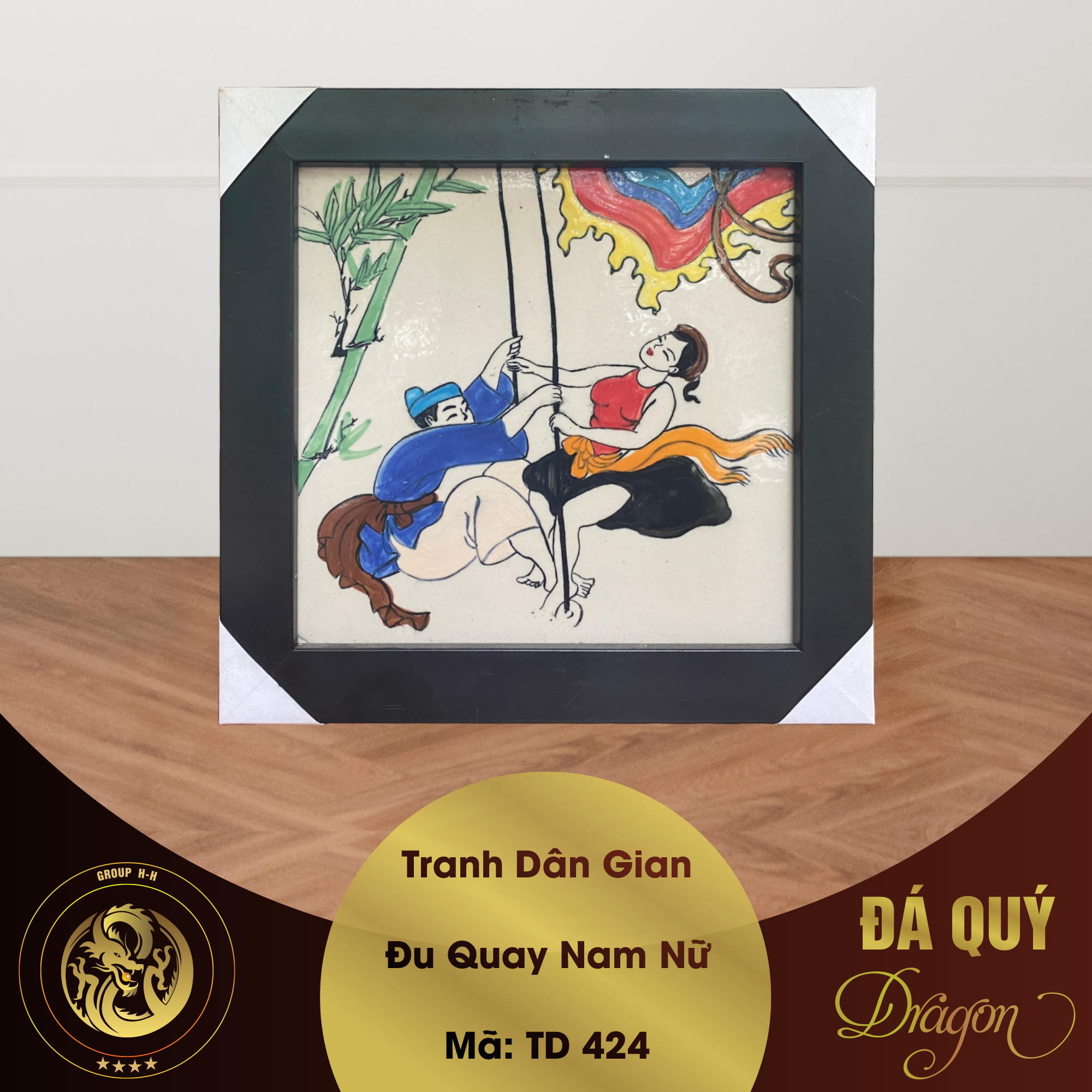 Tranh Dân Gian Đông Hồ Các Loại TD Bát Tràng
