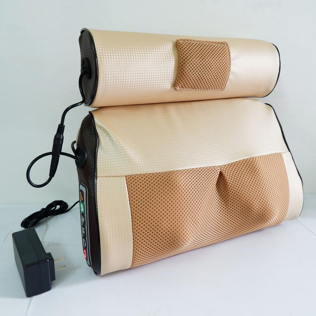 Gối massage Cổ hồng ngoại Thế hệ mới X436 Trị liệu Cổ, Vai Gáy, Cột sống lưng Chất liệu Da, Vải chống thấm nước