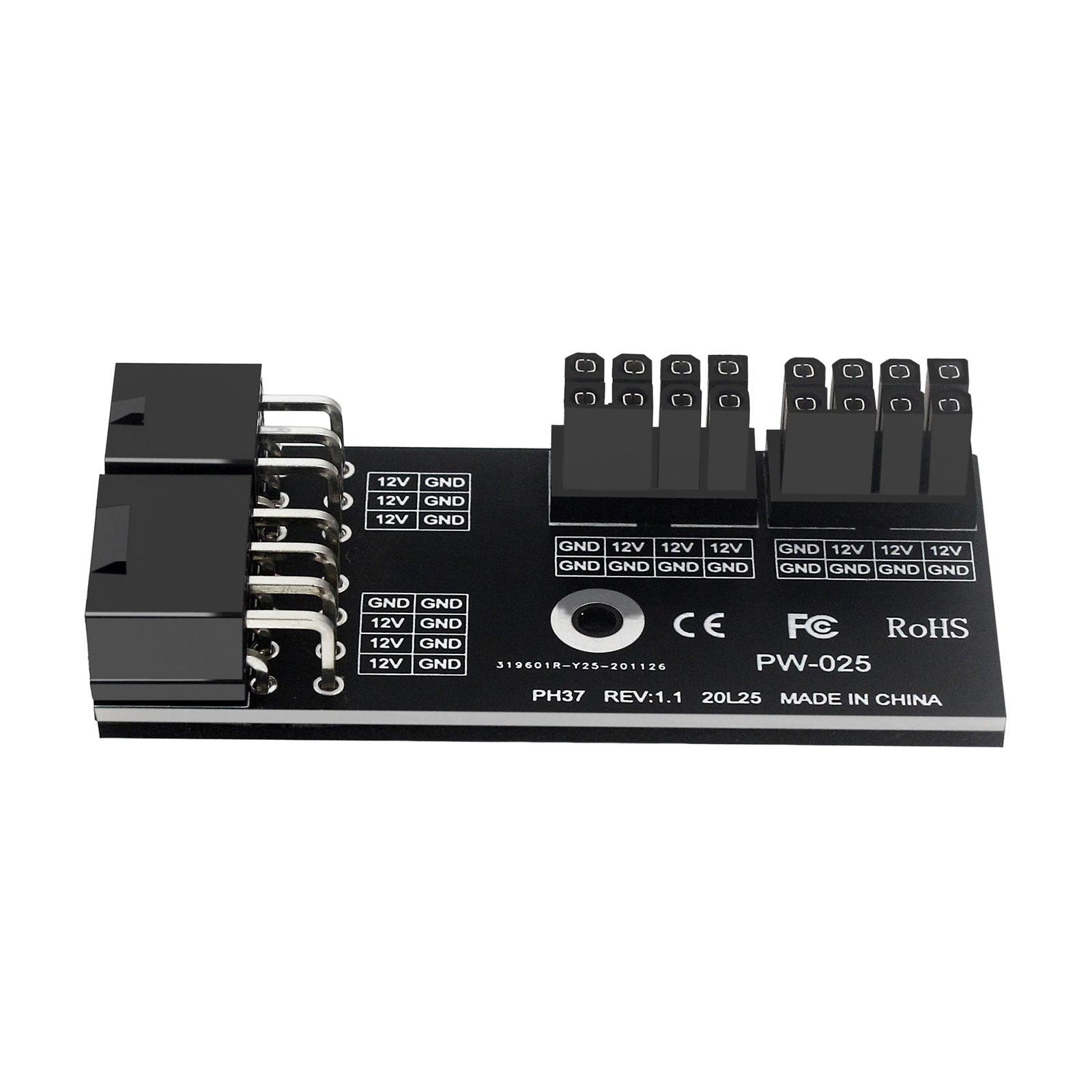 GPU Graphics Card 8p+8p Cable Steering Connector Board 6+8p 8+8P