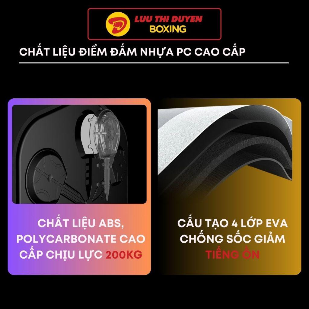 Máy đấm boxing theo nhạc Lừu Thị Duyên Boxing - Cảm biến âm nhạc - Phiên bản Premium