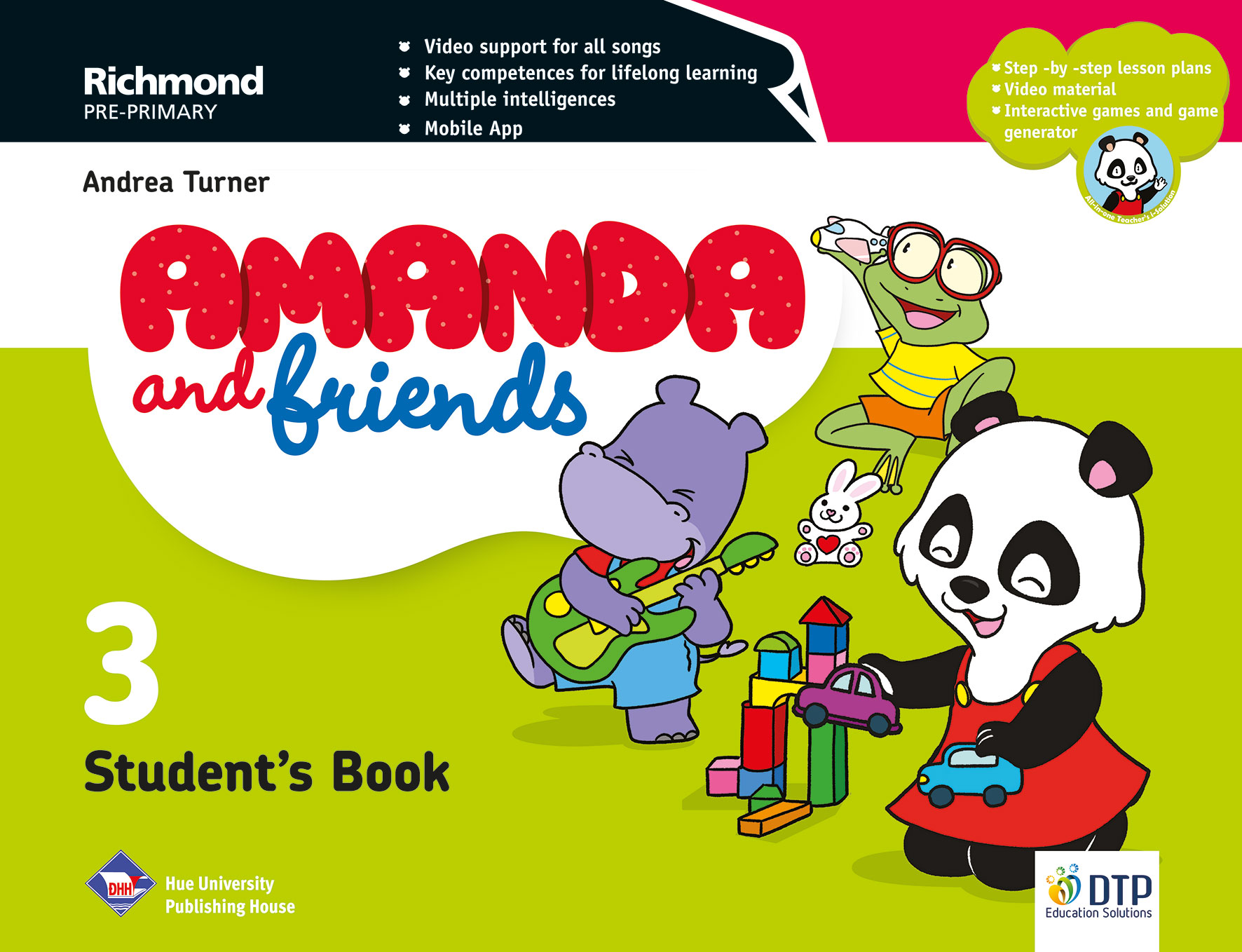 Amanda &amp; Friends Student's Book Level 3 with Sticker &amp; Pop out