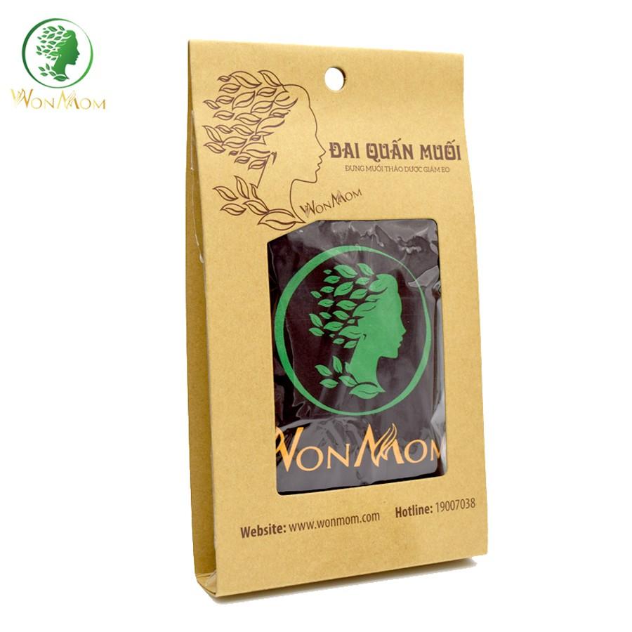 Đai quấn muối có dây kéo, dùng đựng muối quấn bụng Wonmom ( 200g )