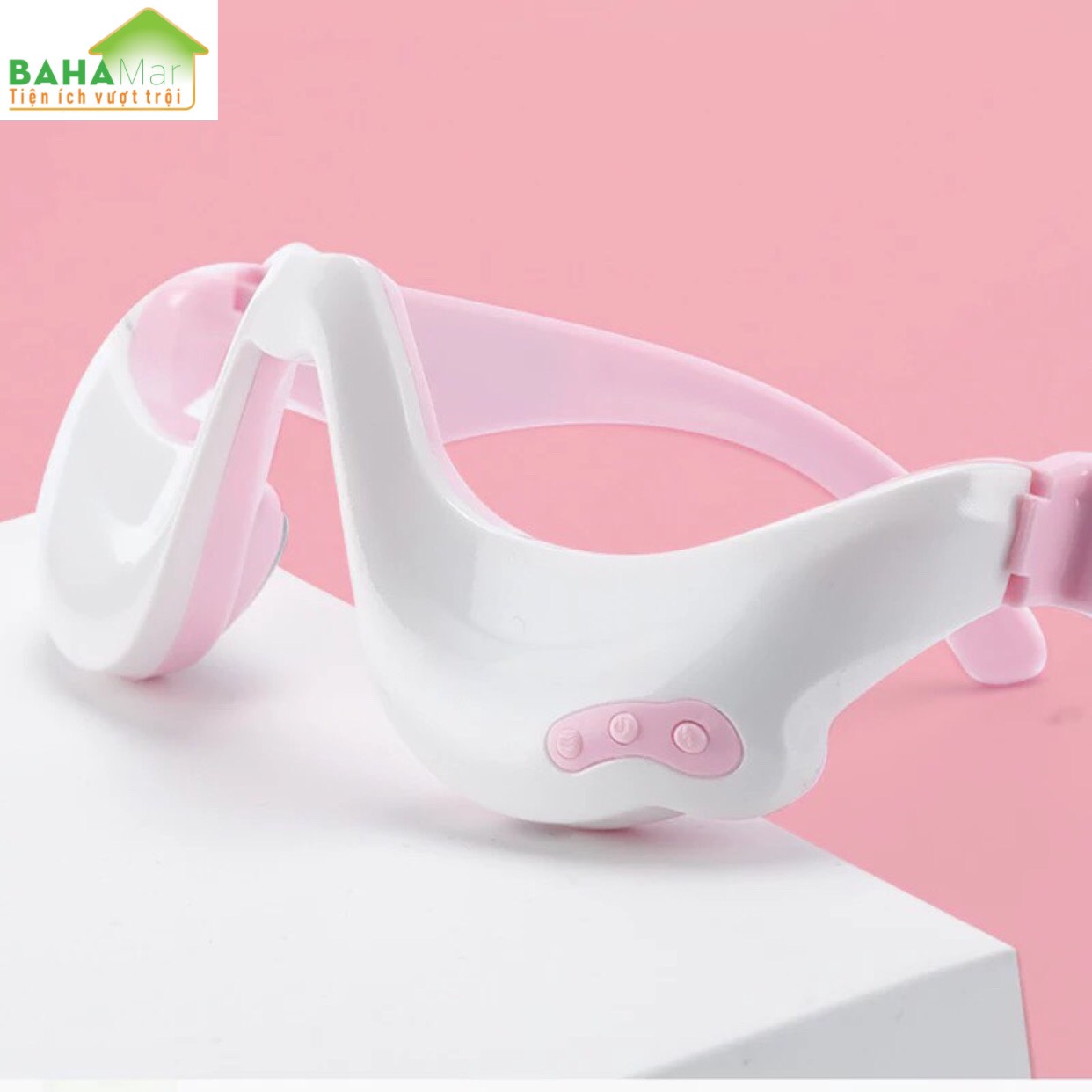 MÁY MASSAGE MẮT, GIẢM NHĂN QUẦNG VÙNG MẮT, LƯU THÔNG MÁU THƯ GIÃN LÀM GIẢM NHỨC MẮT "BAHAMAR" giảm mỏi mắt khi sử dụng máy tính, dùng điện thoại chống bọng mắt, thâm quầng mắt