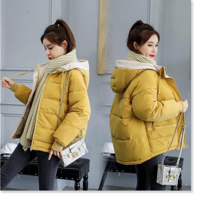 ÁO KHOÁC PHAO NỮ 3 LỚP CÓ NÓN THỜI TRANG BAO ẤM ÁP CHO MÙA ĐÔNG NĂM NAY KHÁNH AN STORE
