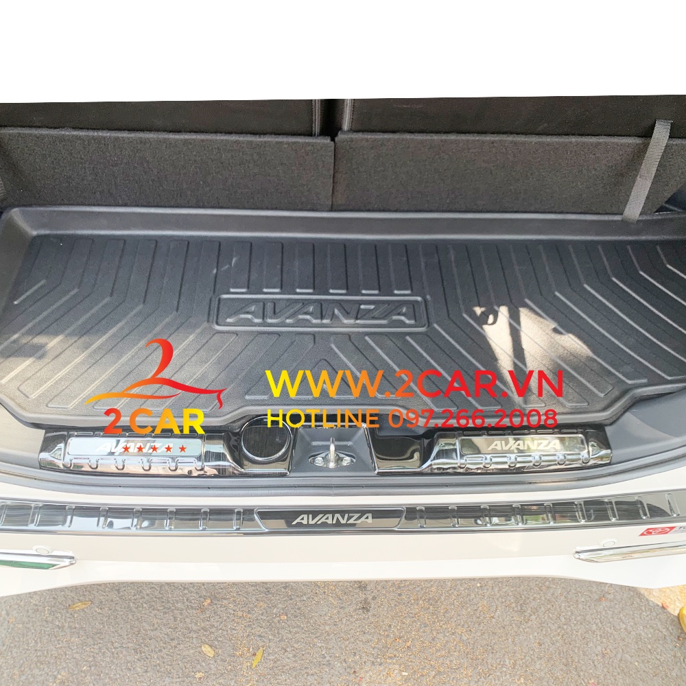 Ốp chống trầy cốp trong, ngoài xe TOYOTA AVANZA 2022 2023 chất liệu TITAN cao cấp, chống sước cốp AVANZA