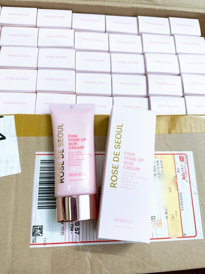 Kem chống nắng ROSE DE SEOUL (spf 50+ PAA++) 50ml bản mới 2023 hạn 2027