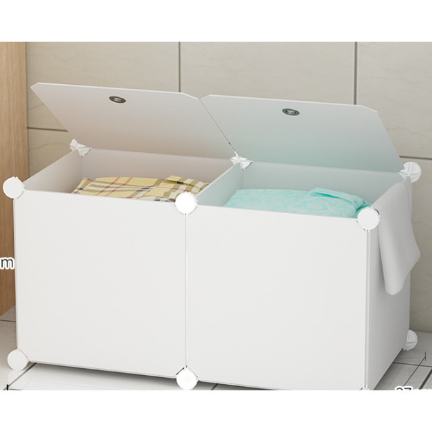 Tủ Đựng Đồ Lắp Ghép 2 Ô Vuông