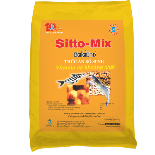 Thức ăn bổ sung Sitto Mix gói 500g