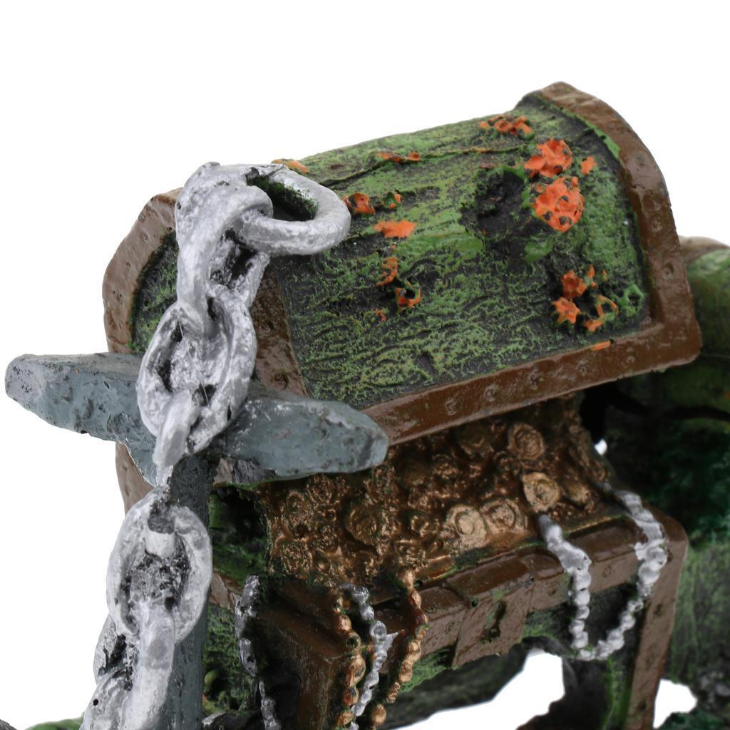 Aquarium Terrarium Landscaping Decor Reptiles Habitat Resin Ornament