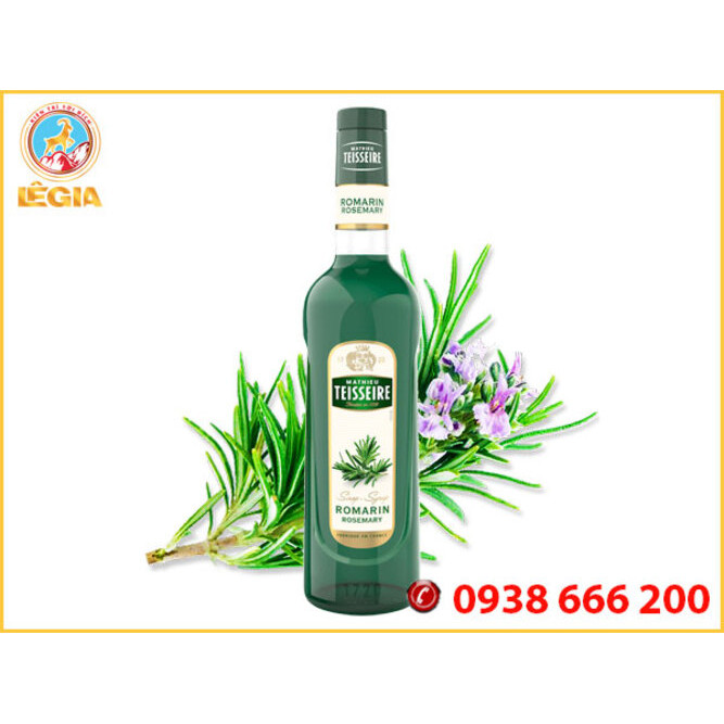 Siro TEISSEIRE Hương Thảo 700ml (ROSEMARY SYRUP)