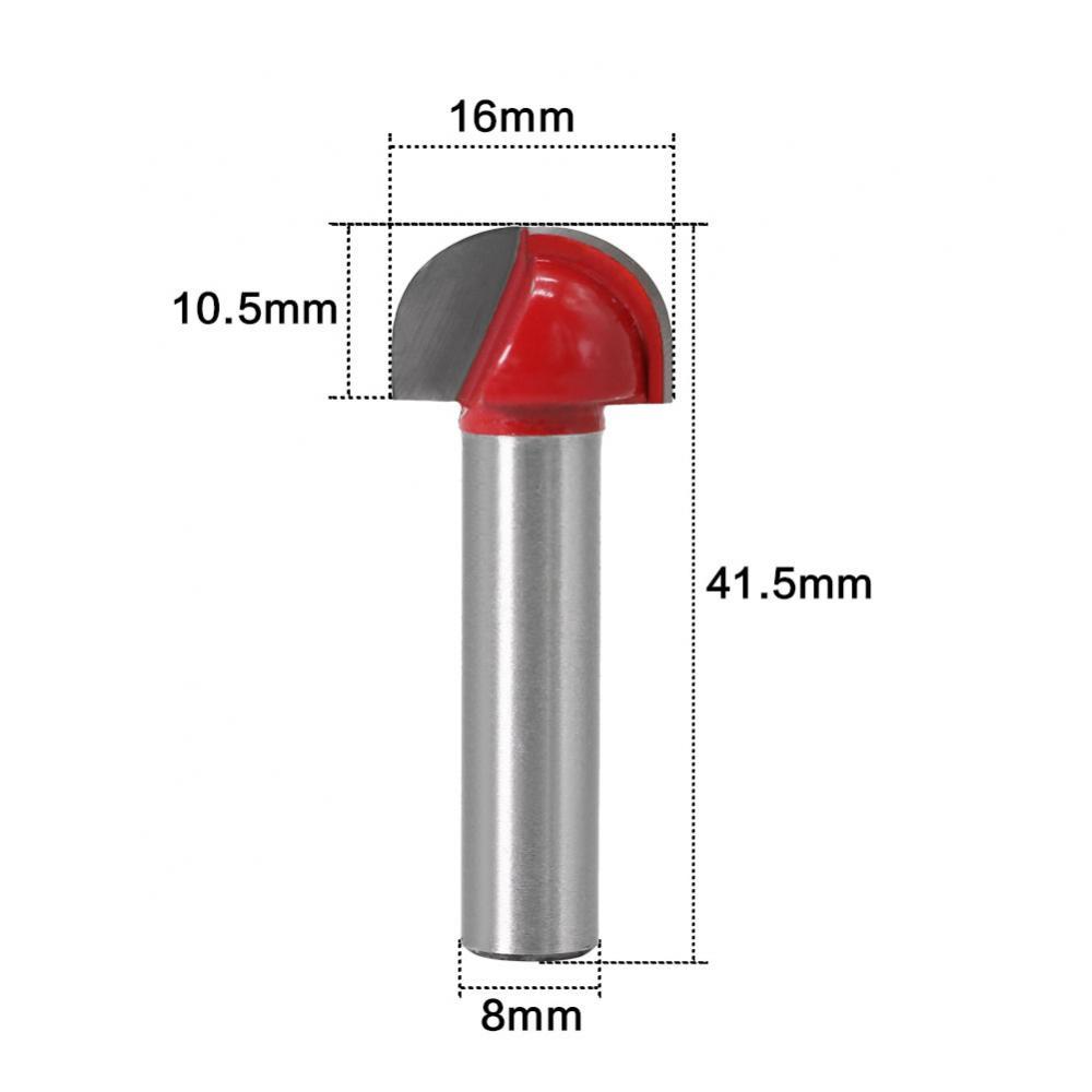 8mm Shank Woodworking Biscuit Cutter/ Cove Core Box/ Flush Trim Router Bit