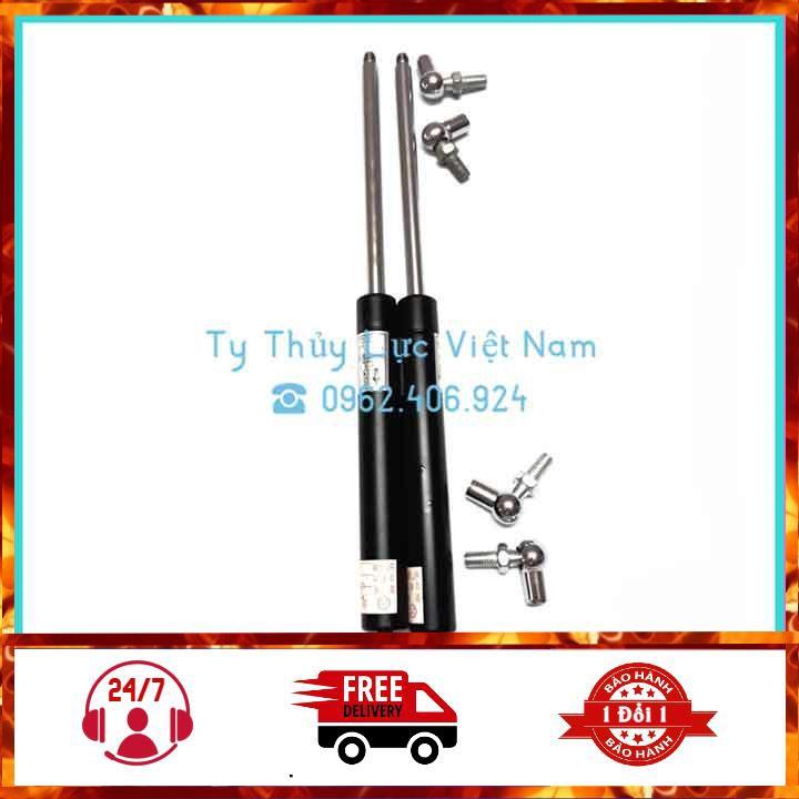 Bộ 2 Ty Thủy Lực, Ty Cốp Chịu Tải 300N - 30kg Dài 28cm