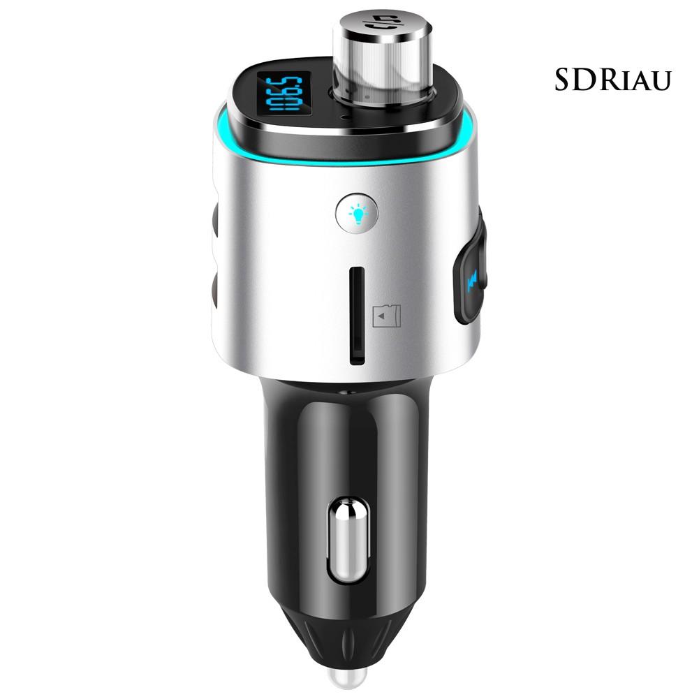 Máy Nghe Nhạc Mp3 Qcd42 Trên Xe Hơi Kết Nối Bluetooth Qc3.0 Kèm Phụ Kiện