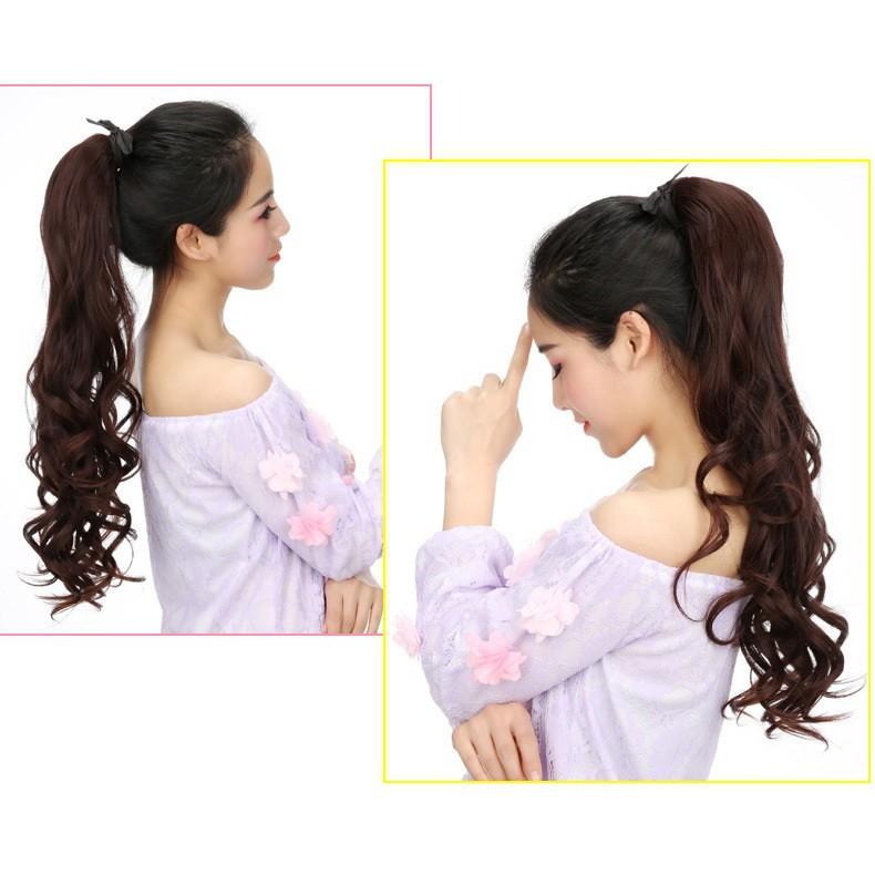 Tóc cột xoăn 60cm C149