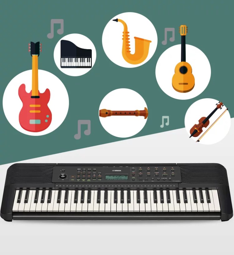 Yamaha PSR-E283 Organ 61 Phím Chính Hãng 410 Âm Sắc 150 Styles Smart Chord Cho Người Mới