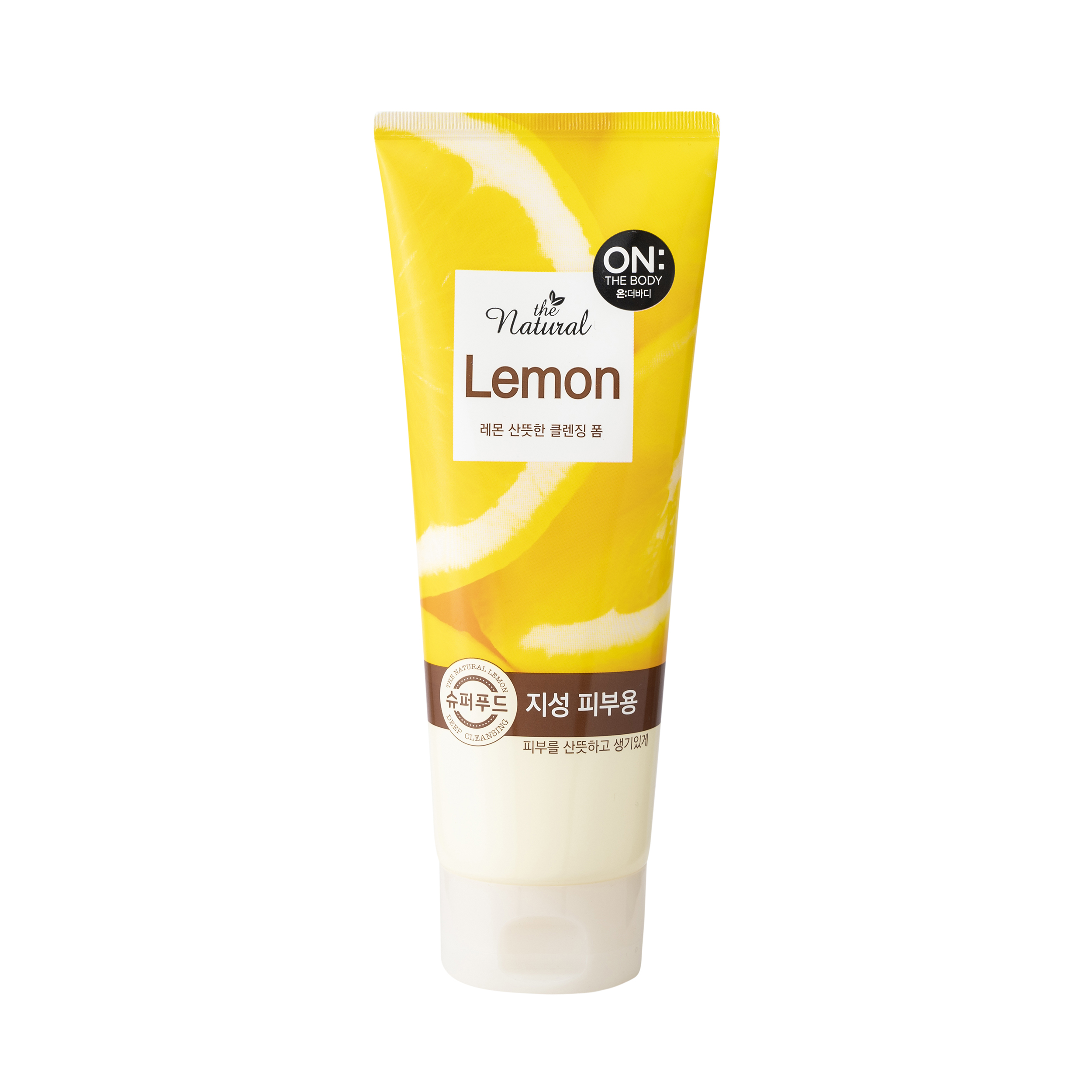 [Hàn Quốc] Sữa rửa mặt sạch sâu tạo bọt On The Body : The Natural Lemon