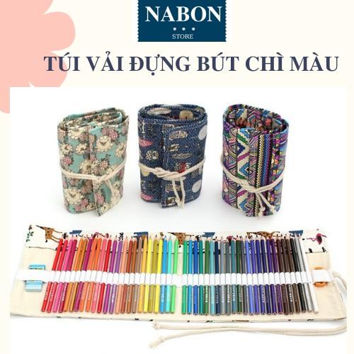 Túi Vải Đựng Bút Chì Màu 24/36/48 màu