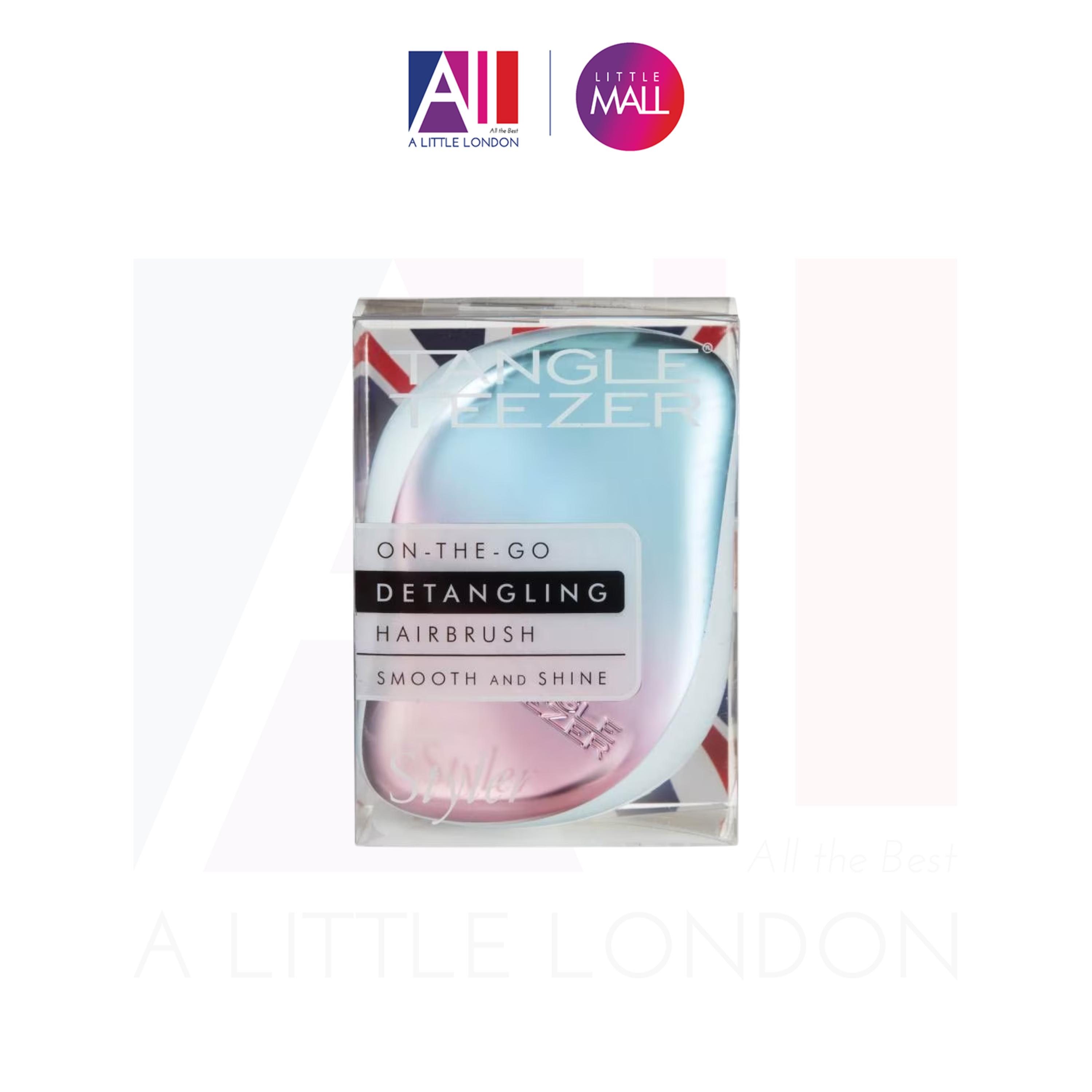 Lược Tangle Teezer Compact Styler Detangling Hairbrush - Baby Shades (Bill Anh)