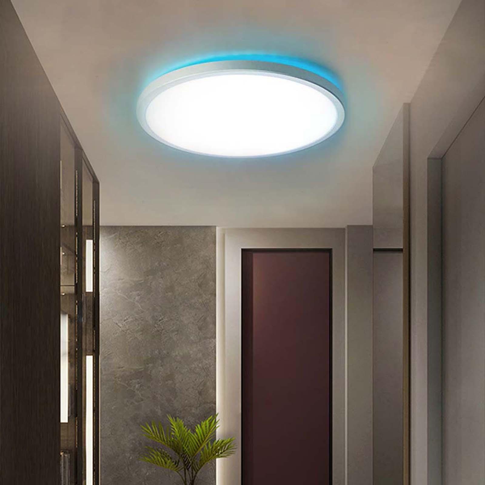Modern Ceiling Lamp with RGB Cycle LED Ceiling Light for Decor Bedroom