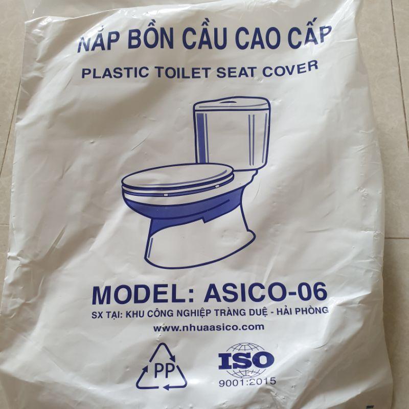 Nắp bồn cầu ASICO - 06 nhựa Plastic (Phù hợp với mọi loại bồn cầu....