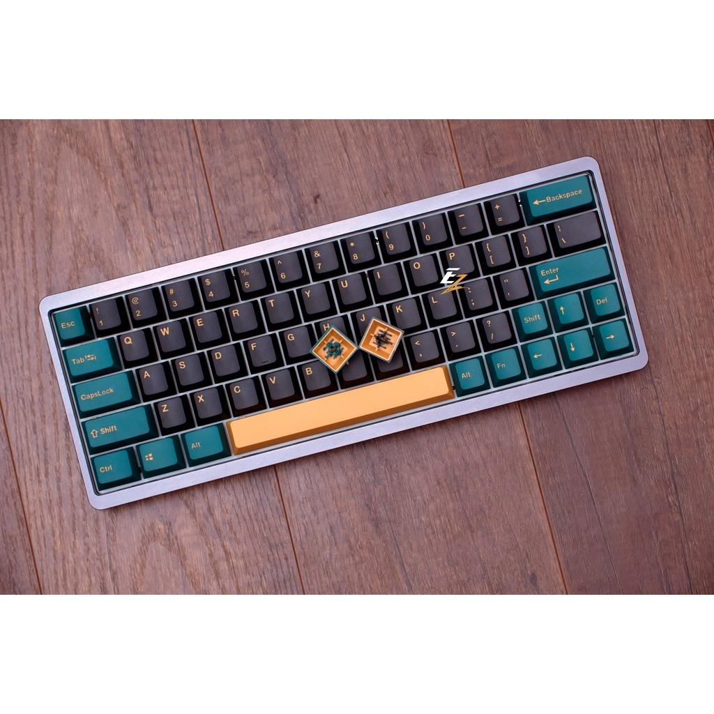 Bộ Keycap Ez01 OEM Profile PBT Double Shot Cho Bàn Phím Cơ