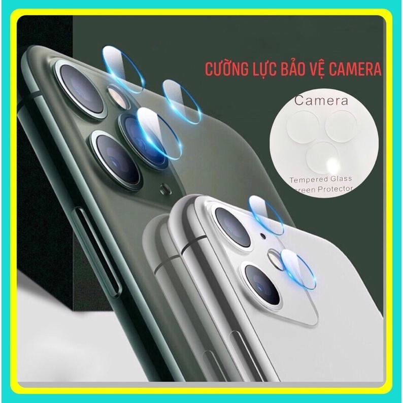 Kính Cường Lực Chống Trầy Cho Camera Iphone 11/ 11Pro/ 11Promax/ 12/ 12Mini/ 12Pro/ 12Promax - Bảo Vệ Camera