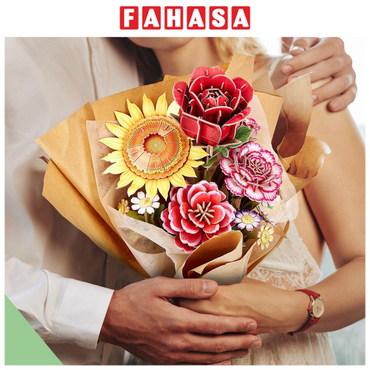 Đồ Chơi Lắp Ráp Bó Hoa Lớn - CubicFun P867h