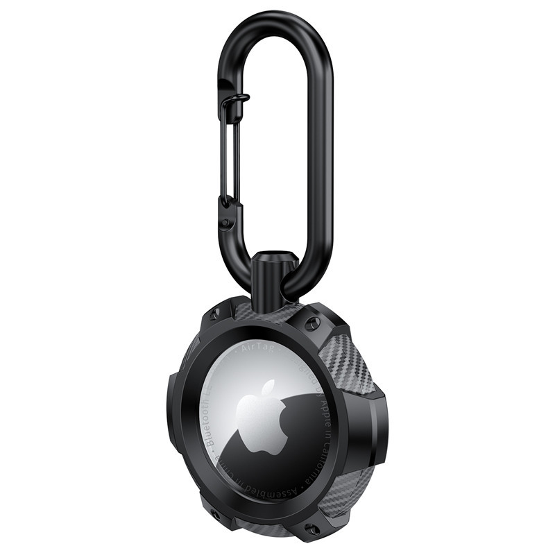Ốp Case Vỏ Bảo Vệ Armor Vân Carbon cho AirTag - Hàng Chính Hãng