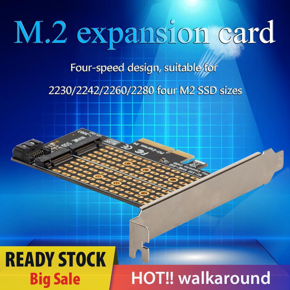 Bộ Chuyển Đổi Pcie NVMe SATA M.2 Sang PCI-Express 3.0 X4 Cho B Key M Key M2 SSD