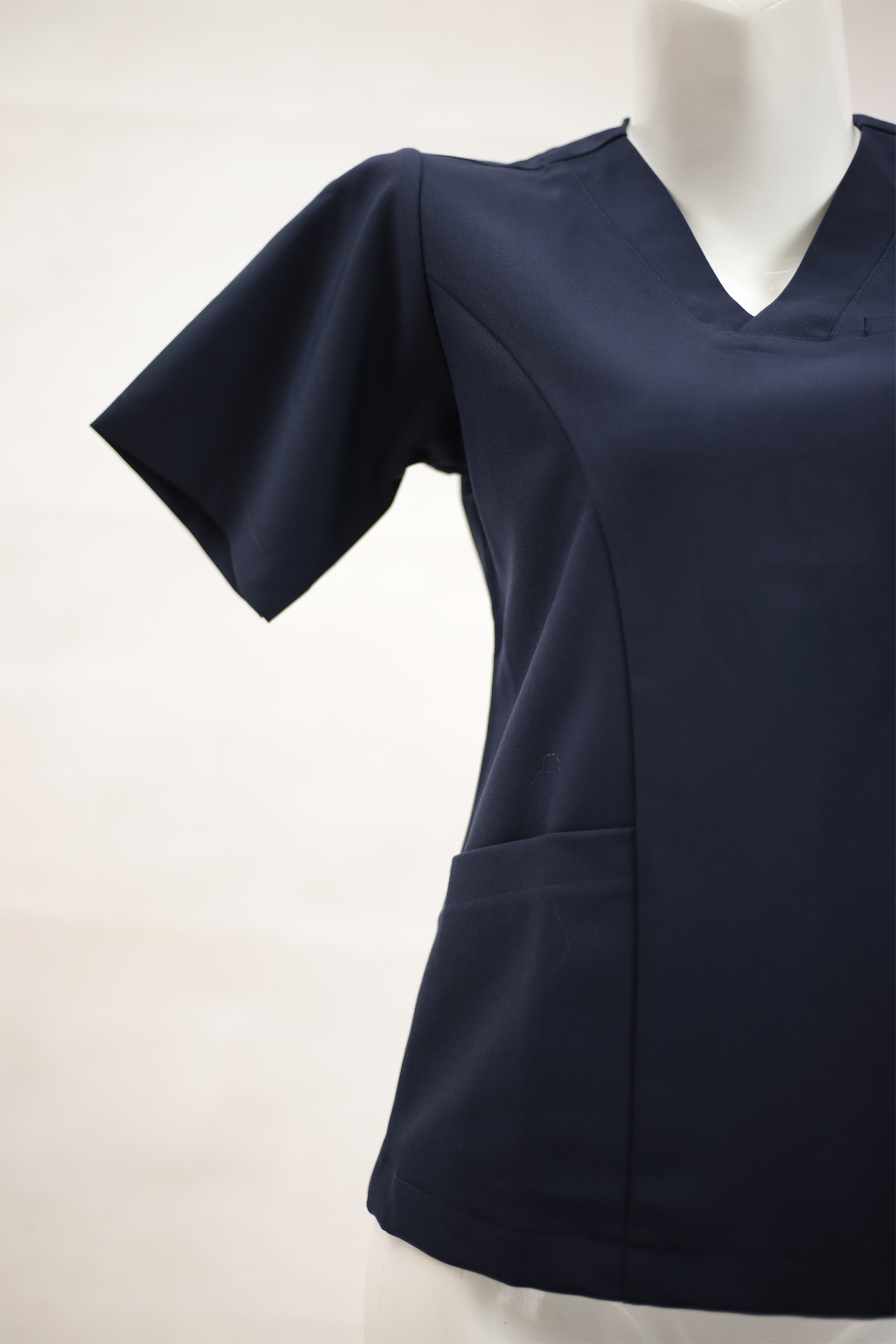 Bộ đồ Scrubs vải cotton, kiểu hàn, Xanh dương đậm