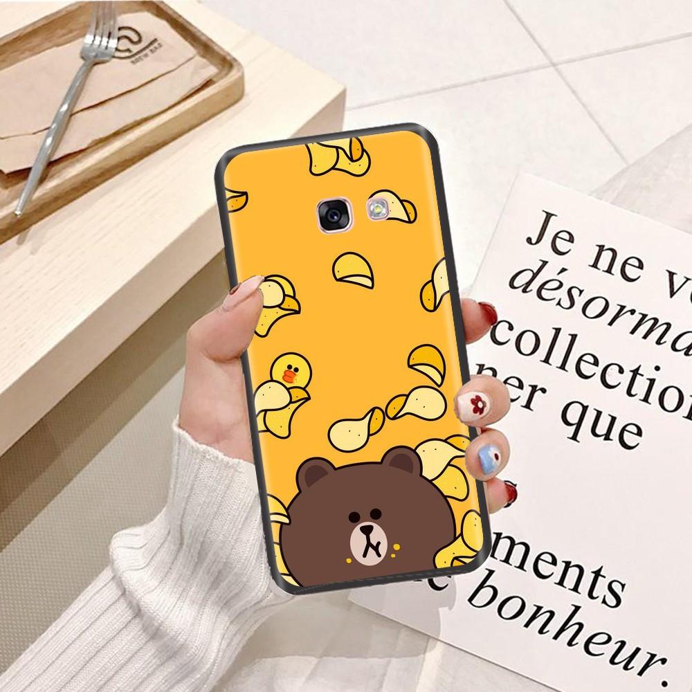 Ốp lưng dành cho điện thoại Samsung J2 Core Viền dẻo TPU hình Gấu Nâu Cute