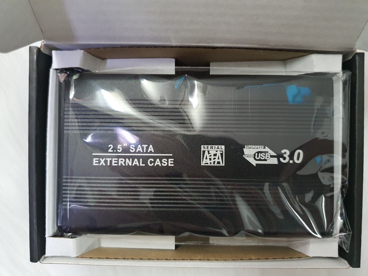 Hộp box đựng ổ cứng laptop 2.5inch External Case chuẩn USB 3.0 - Hàng chính hãng