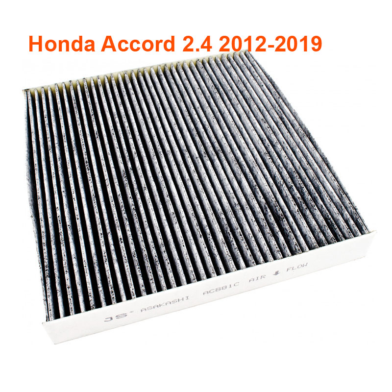 Lọc gió điều hòa Than hoạt tính AC881C dành cho xe Honda Accord 2.4 2012, 2013, 2014, 2015, 2016, 2017, 2018, 2019 80292-SWA-A01