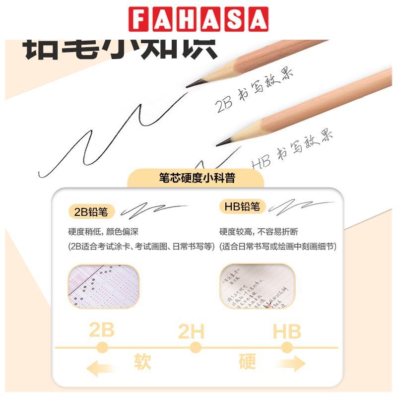 Bút Chì Gỗ 2B - Deli HC805-2B