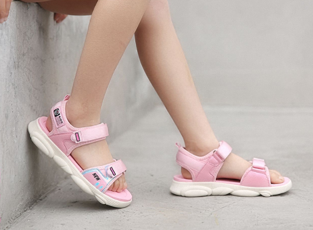 Sandal bé gái 3 - 12 tuổi siêu nhẹ kiểu dáng Hàn Quốc - SD100