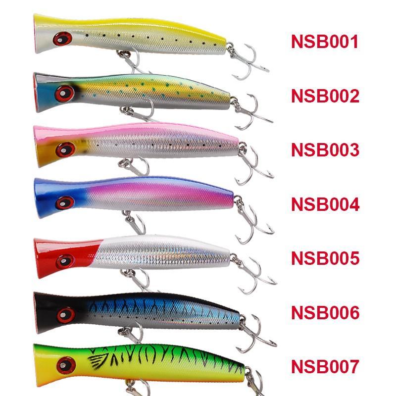 Mồi Câu Cá Nhân Tạo Cứng 200mm 116g Kèm 3 Lưỡi Câu Chắc Chắn Cho GT Tuna Marlin NBL9248