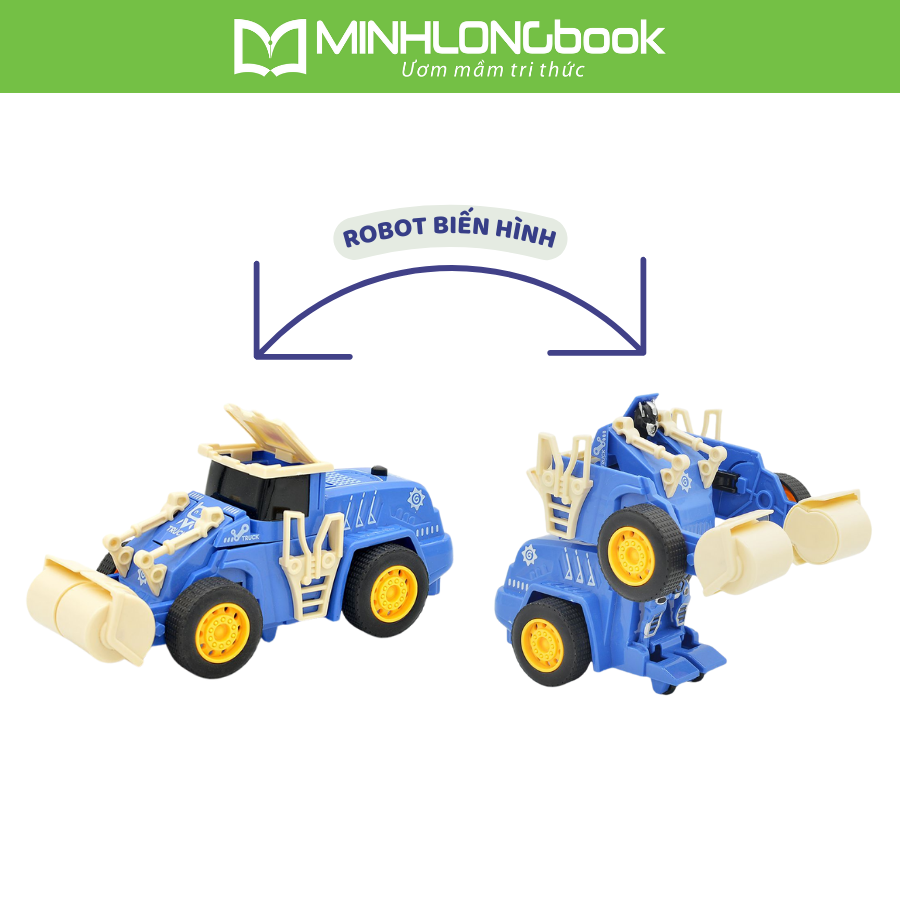 Đồ Chơi DUKA: Robot Biến Hình - Siêu Máy Công Trình DK81134