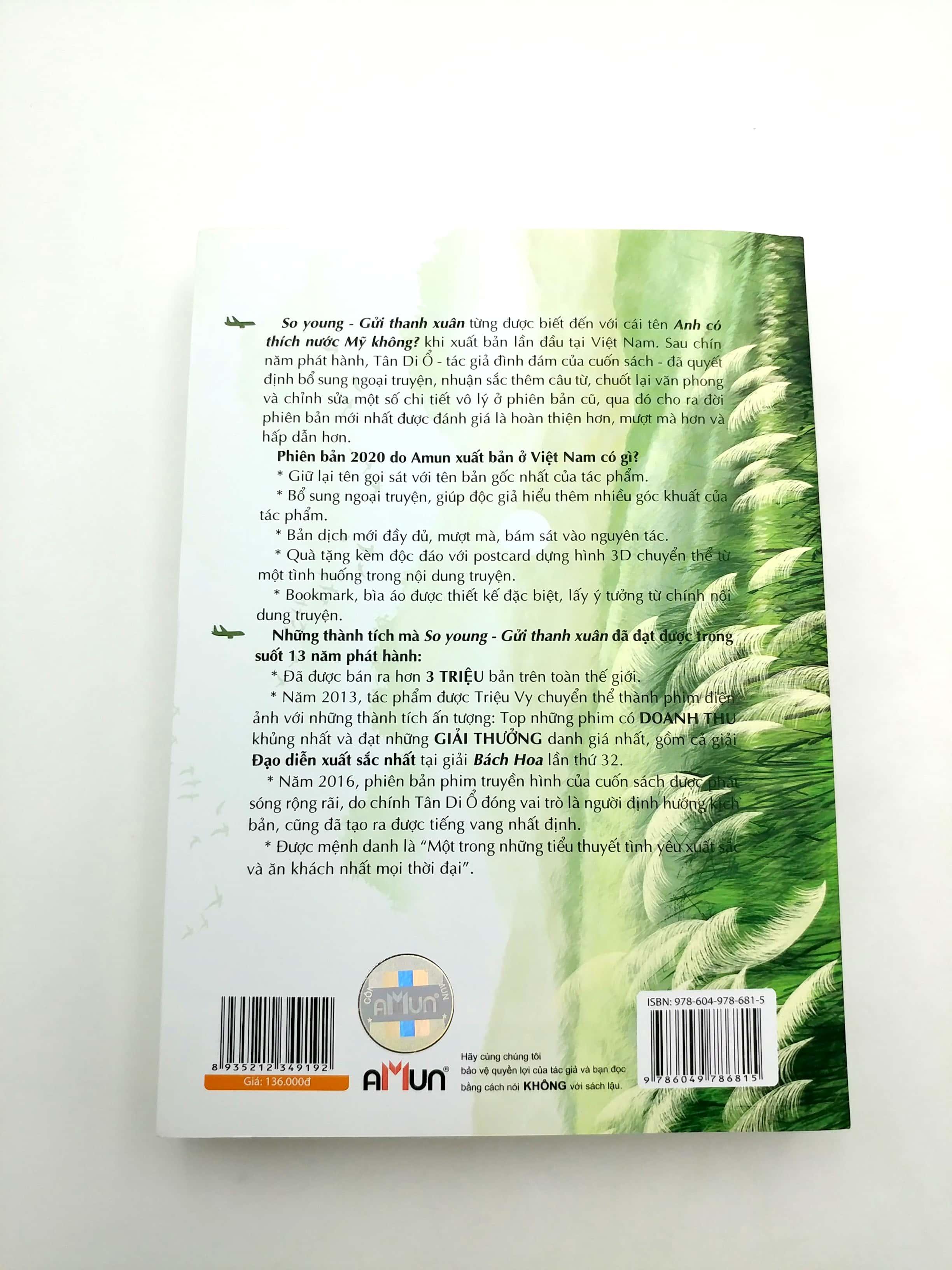 Sách So Young - Gửi Thanh Xuân (Tập 2)