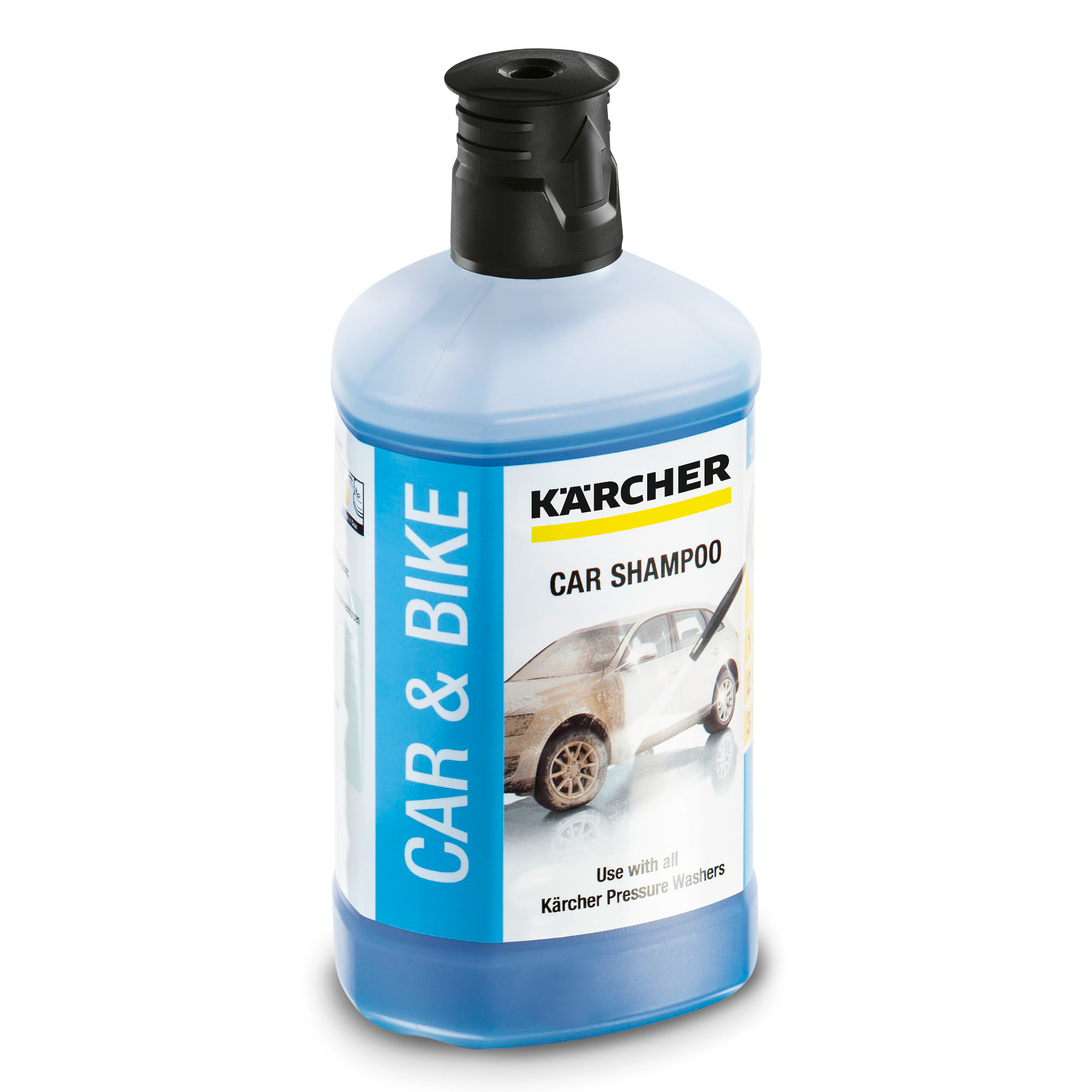 Combo Máy phun rửa áp lực cao Karcher K2 classic + Nước rửa 3 in 1