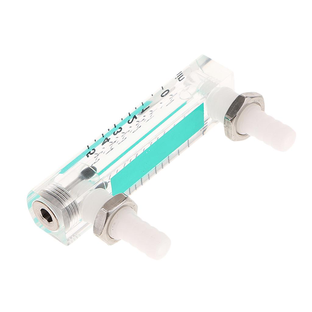 0.5-5LPM Oxy Acrylic Đo Lưu Lượng Dòng Chảy Nhanh Với Van Cho Không Khí, để Đo Khí Pha Không Xung Chảy