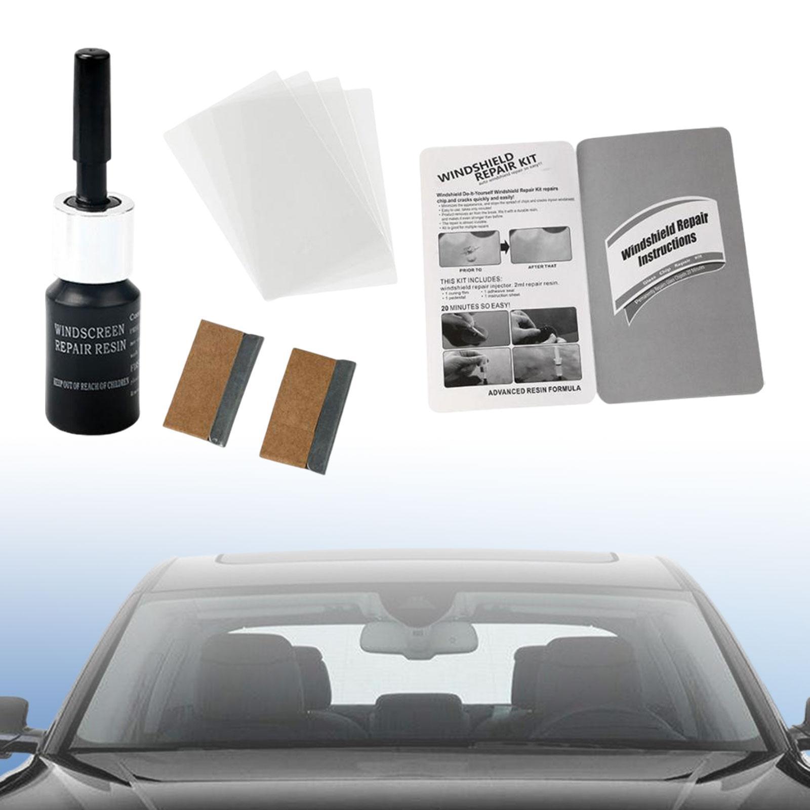 Car Windshield Crack Repair Resin Vehicle Glass ,DIY Windscreen Tool, Easy to Use ,Automotive Repair Fluid for Lightweight