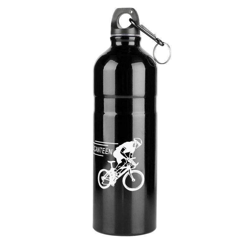 Bình đựng nước thể thao MOSOWORLD bằng hợp kim nhôm dung tích 750ml kèm móc treo tiện lợi